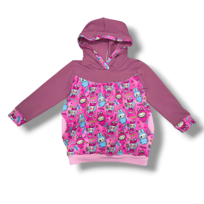 Mikinošaty labubu - Velikost: 110/116