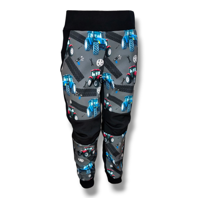 Softshellové kalhoty traktor - Velikost: 86/92