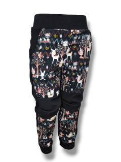 Softshellové kalhoty lesní přátelé