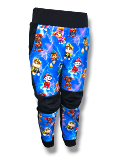 Softshellové kalhoty tlapkáči