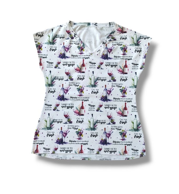Triko víno - Velikost: L/XL